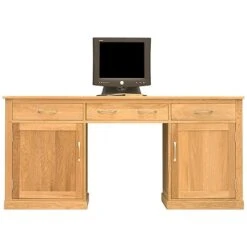 Cavalli Solid Oak Executive Computer Desk 5 Cavalli Solid Oak Executive Computer Desk -Office Comfort 016227
