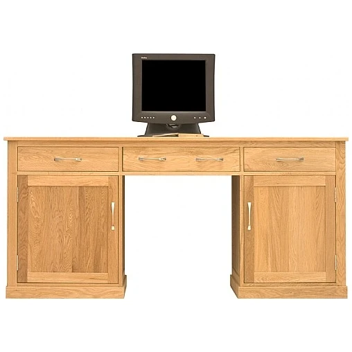 Cavalli Solid Oak Executive Computer Desk 4 Cavalli Solid Oak Executive Computer Desk - Image 2