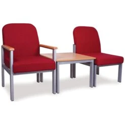 Traditional Extra Heavy Duty Low Reception Chair -Office Comfort 031598