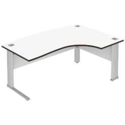 Elite Optima Plus Bow Fronted Ergonomic Desks