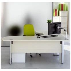 Elite Optima Plus Executive Radius Ergonomic Desks -Office Comfort 046405