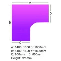 Alpha Plus Universal Ergonomic Desks 5 Alpha Plus Universal Ergonomic Desks -Office Comfort 061495