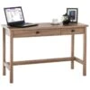 Oak Console Laptop Computer Desk -Office Comfort 070642