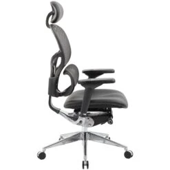 InSync 24 Hour Mesh Office Chair With Leather Seat & Headrest -Office Comfort 076339