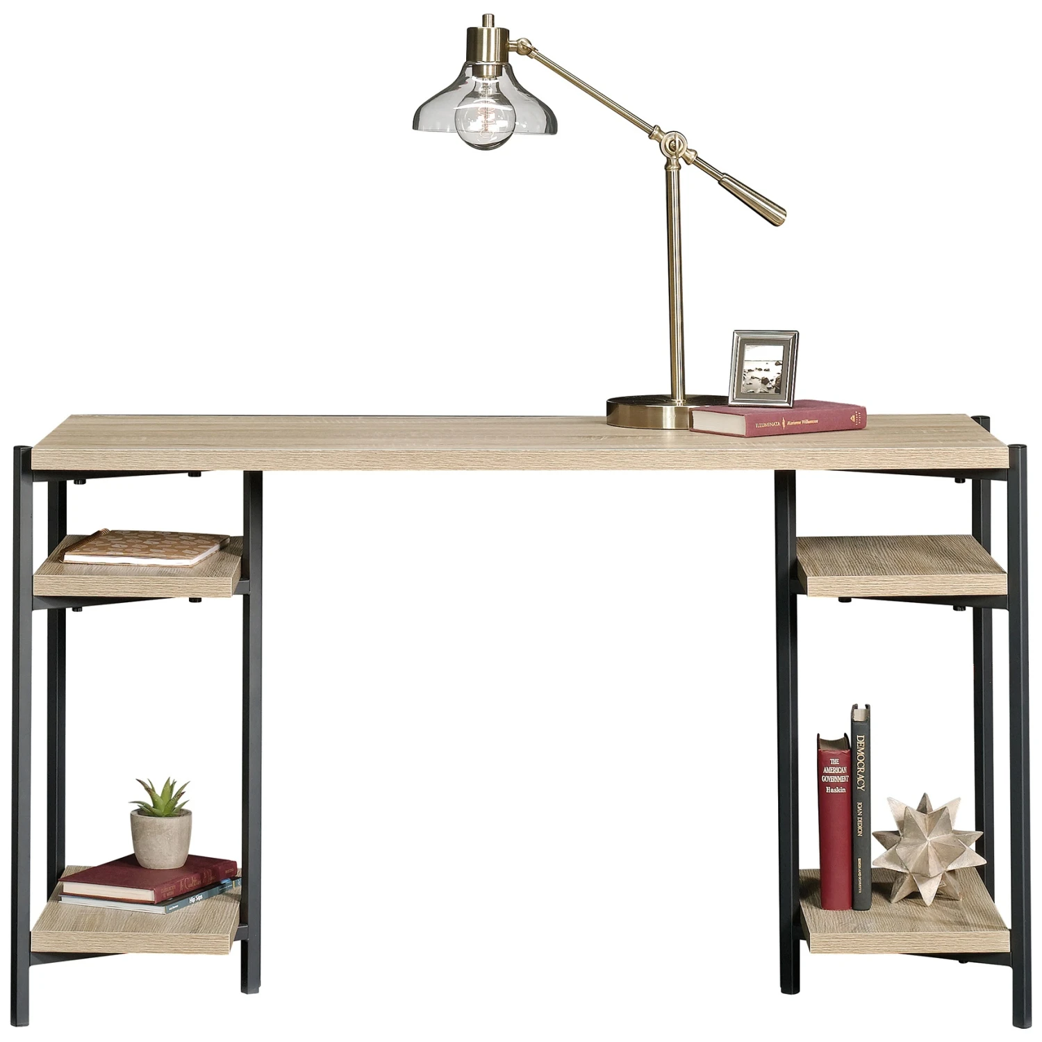Foundry Industrial Style Chunky Home Office Desk 3 Foundry Industrial Style Chunky Home Office Desk