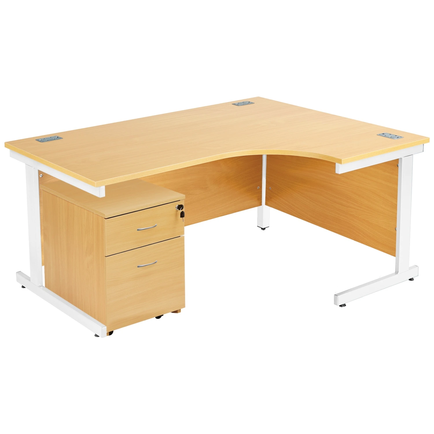 Commerce II Ergonomic Desks With Mobile Pedestal 10 Commerce II Ergonomic Desks With Mobile Pedestal - Image 8