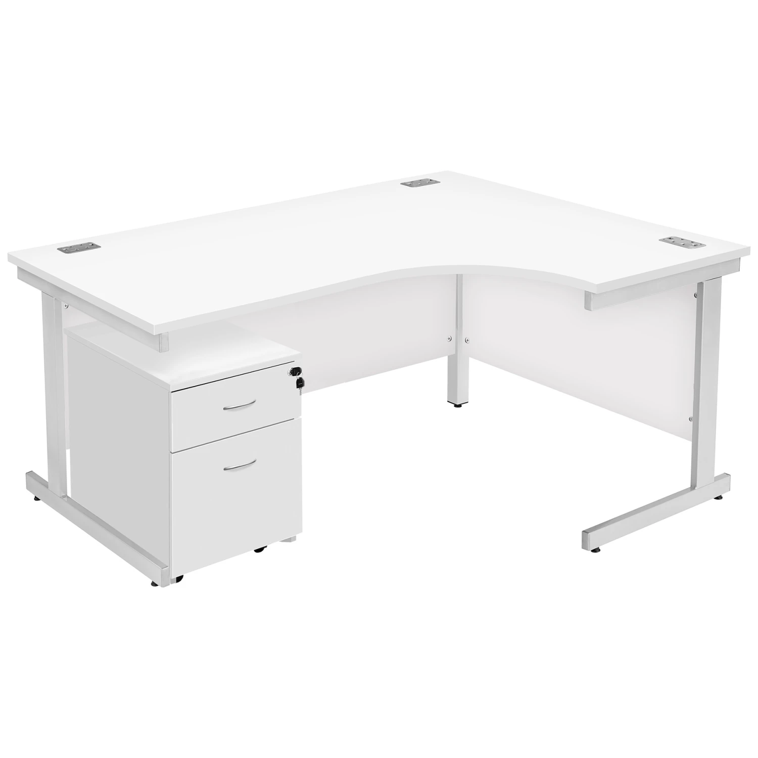 Commerce II Ergonomic Desks With Mobile Pedestal 19 Commerce II Ergonomic Desks With Mobile Pedestal - Image 17