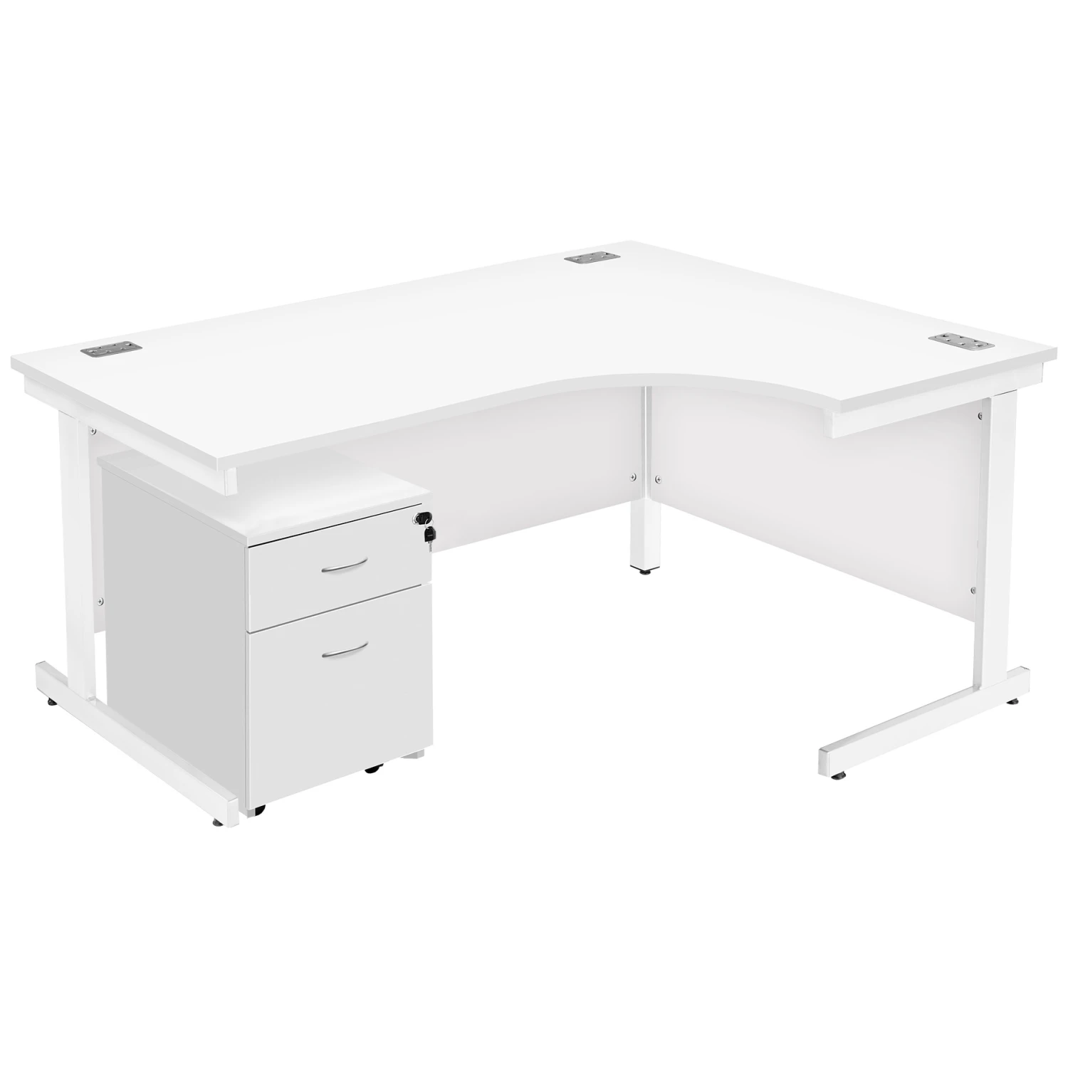 Commerce II Ergonomic Desks With Mobile Pedestal 20 Commerce II Ergonomic Desks With Mobile Pedestal - Image 18