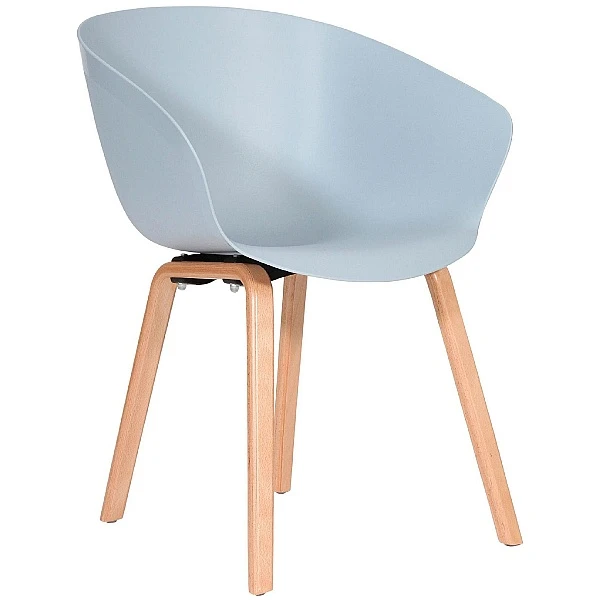 Summit Scoot Polypropylene Wooden Leg Visitor Chair 3 Summit Scoot Polypropylene Wooden Leg Visitor Chair