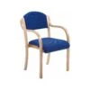 Devonshire Wooden Frame Stacking Armchairs -Office Comfort 094982