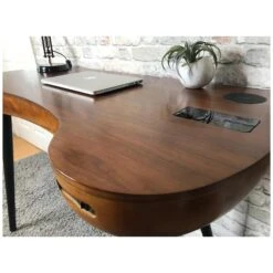 Lawrence Home Office Desk With Smart Charging And Bluetooth Speakers -Office Comfort 098584