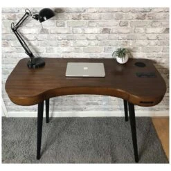 Lawrence Home Office Desk With Smart Charging And Bluetooth Speakers -Office Comfort 098587