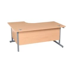 Karbon K1 Ergonomic Cantilever Office Desks With Low Mobile Pedestal -Office Comfort 099548