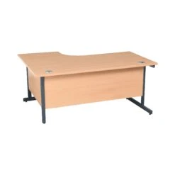 Karbon K1 Ergonomic Cantilever Office Desks With Low Mobile Pedestal -Office Comfort 099549