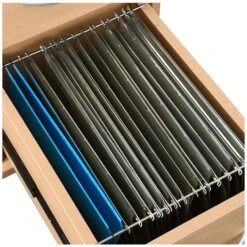 Karbon K1 Ergonomic Cantilever Office Desks With 600D Desk End Pedestal -Office Comfort 099817