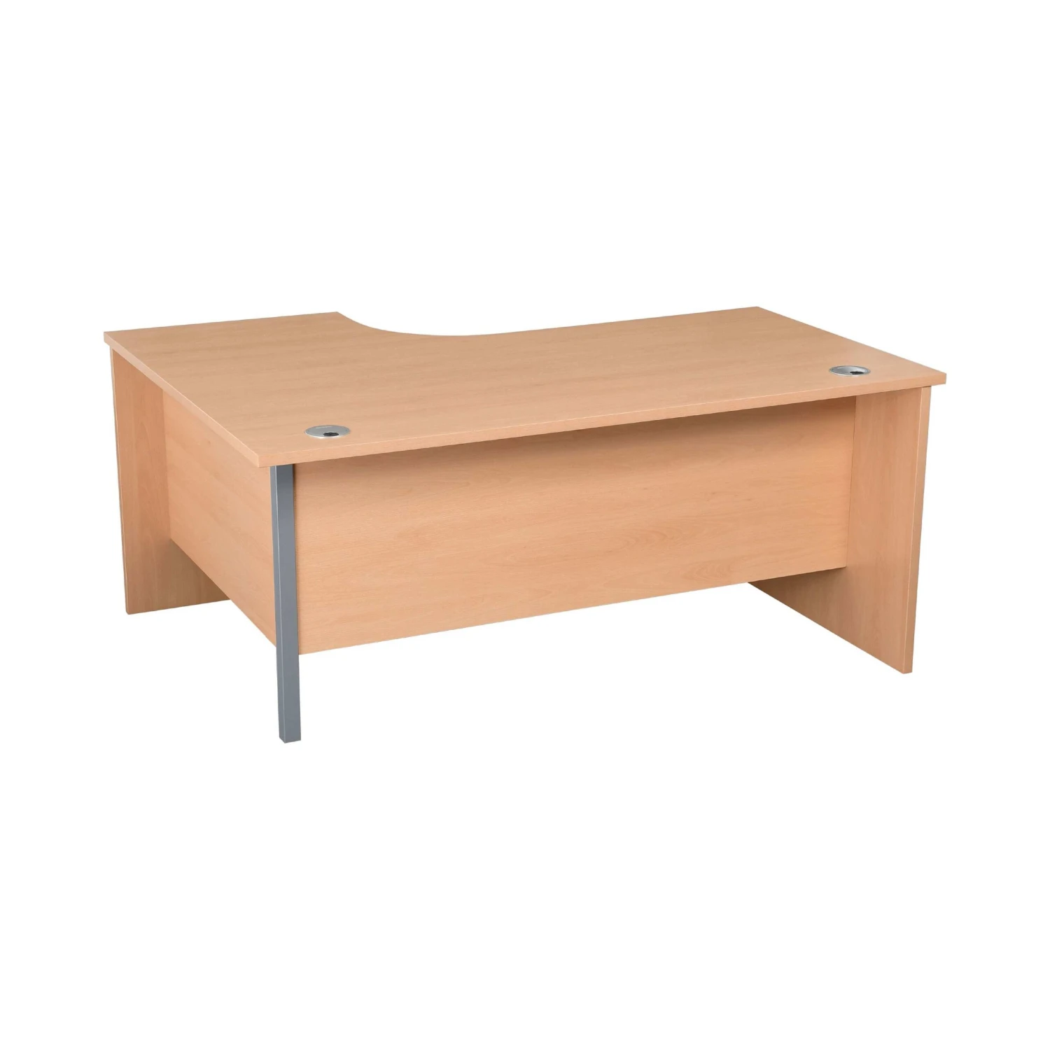 Karbon K2 Ergonomic Panel End Office Desks With 800D Desk End Pedestal 12 Karbon K2 Ergonomic Panel End Office Desks With 800D Desk End Pedestal - Image 10