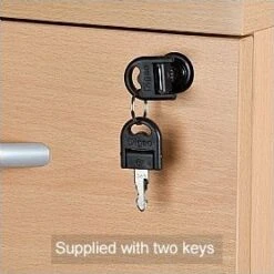 Karbon K2 Ergonomic Panel End Office Desks With 800D Desk End Pedestal 19 Karbon K2 Ergonomic Panel End Office Desks With 800D Desk End Pedestal -Office Comfort 100380