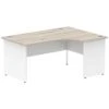 NEXT Day InterAct Two Tone Ergonomic Panel End Desks -Office Comfort 101109