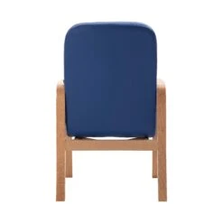 Oxford Wooden Frame Vinyl Reception Chair With Arms 26 Oxford Wooden Frame Vinyl Reception Chair With Arms -Office Comfort 101589