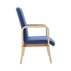 Oxford Wooden Frame Vinyl Reception Chair With Arms 22 Oxford Wooden Frame Vinyl Reception Chair With Arms -Office Comfort 101591
