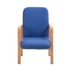 Oxford Wooden Frame Vinyl Reception Chair With Arms 30 Oxford Wooden Frame Vinyl Reception Chair With Arms -Office Comfort 101592