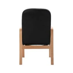 Oxford Wooden Frame Vinyl Reception Chair With Arms 27 Oxford Wooden Frame Vinyl Reception Chair With Arms -Office Comfort 101595