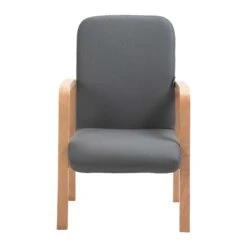 Oxford Wooden Frame Vinyl Reception Chair With Arms 32 Oxford Wooden Frame Vinyl Reception Chair With Arms -Office Comfort 101597