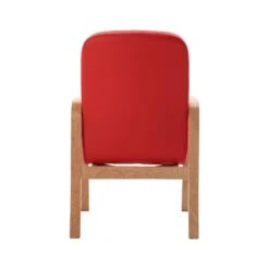 Oxford Wooden Frame Vinyl Reception Chair With Arms 29 Oxford Wooden Frame Vinyl Reception Chair With Arms -Office Comfort 101603