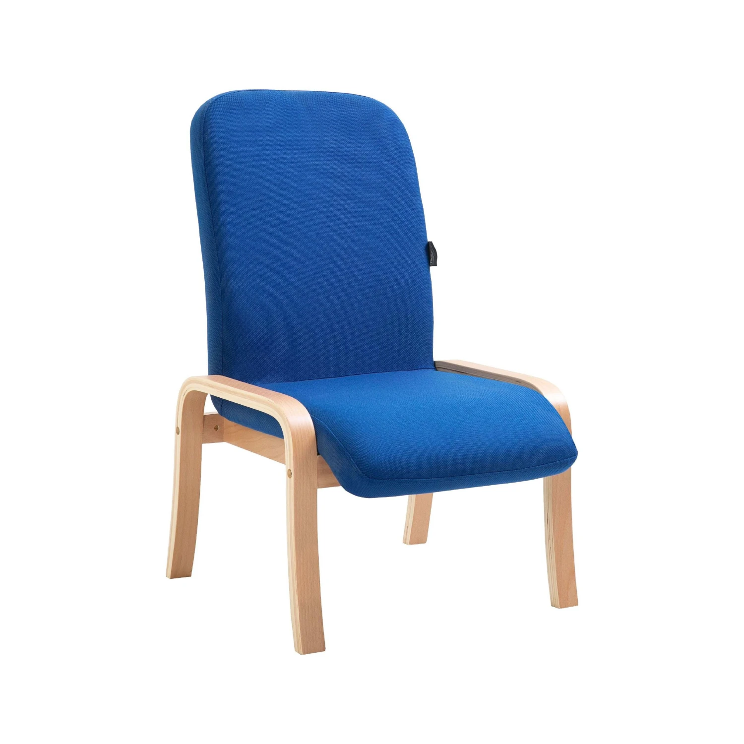Oxford Wooden Frame Fabric Reception Chair Without Arms 3 Oxford Wooden Frame Fabric Reception Chair Without Arms