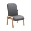 Oxford Wooden Frame Vinyl Reception Chair Without Arms 1 Oxford Wooden Frame Vinyl Reception Chair Without Arms -Office Comfort 104247