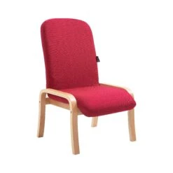 Oxford Wooden Frame Fabric Reception Chair Without Arms 7 Oxford Wooden Frame Fabric Reception Chair Without Arms -Office Comfort 104269