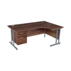 Karbon K3 Ergonomic Deluxe Cantilever Desk With Fixed Pedestal -Office Comfort 107258