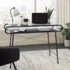 Realm Home Office Glass Laptop Desk 2 Realm Home Office Glass Laptop Desk -Office Comfort 107572