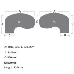 Gresham EX10 Executive Consult Ergonomic Desks 7 Gresham EX10 Executive Consult Ergonomic Desks -Office Comfort 108278