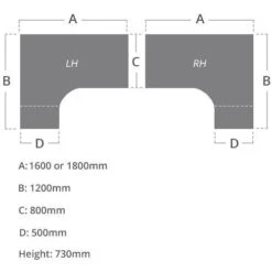 Commerce II Ergonomic Desks With Mobile Pedestal 32 Commerce II Ergonomic Desks With Mobile Pedestal -Office Comfort 108797