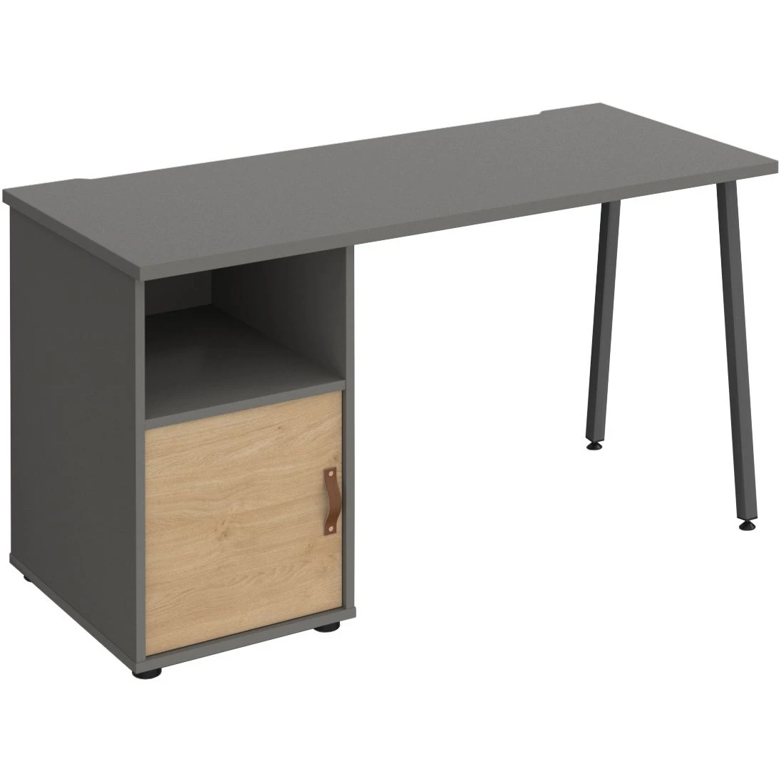 Solis Home Office Desk With Fixed Cupboard Pedestal 9 Solis Home Office Desk With Fixed Cupboard Pedestal - Image 7