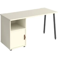 Solis Home Office Desk With Fixed Cupboard Pedestal 13 Solis Home Office Desk With Fixed Cupboard Pedestal -Office Comfort 108957