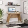 Taina Oak Trestle Home Office Desk