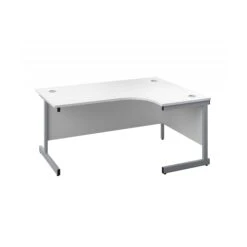 Commerce II White Ergonomic Office Desks -Office Comfort 112305