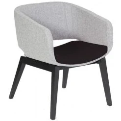 Summit Core Wooden Leg Reception Chair