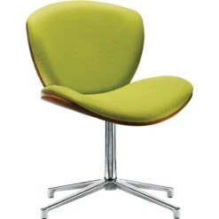 Pledge Spirit Lite Easy Chair With Wooden Shell & 4 Star Base