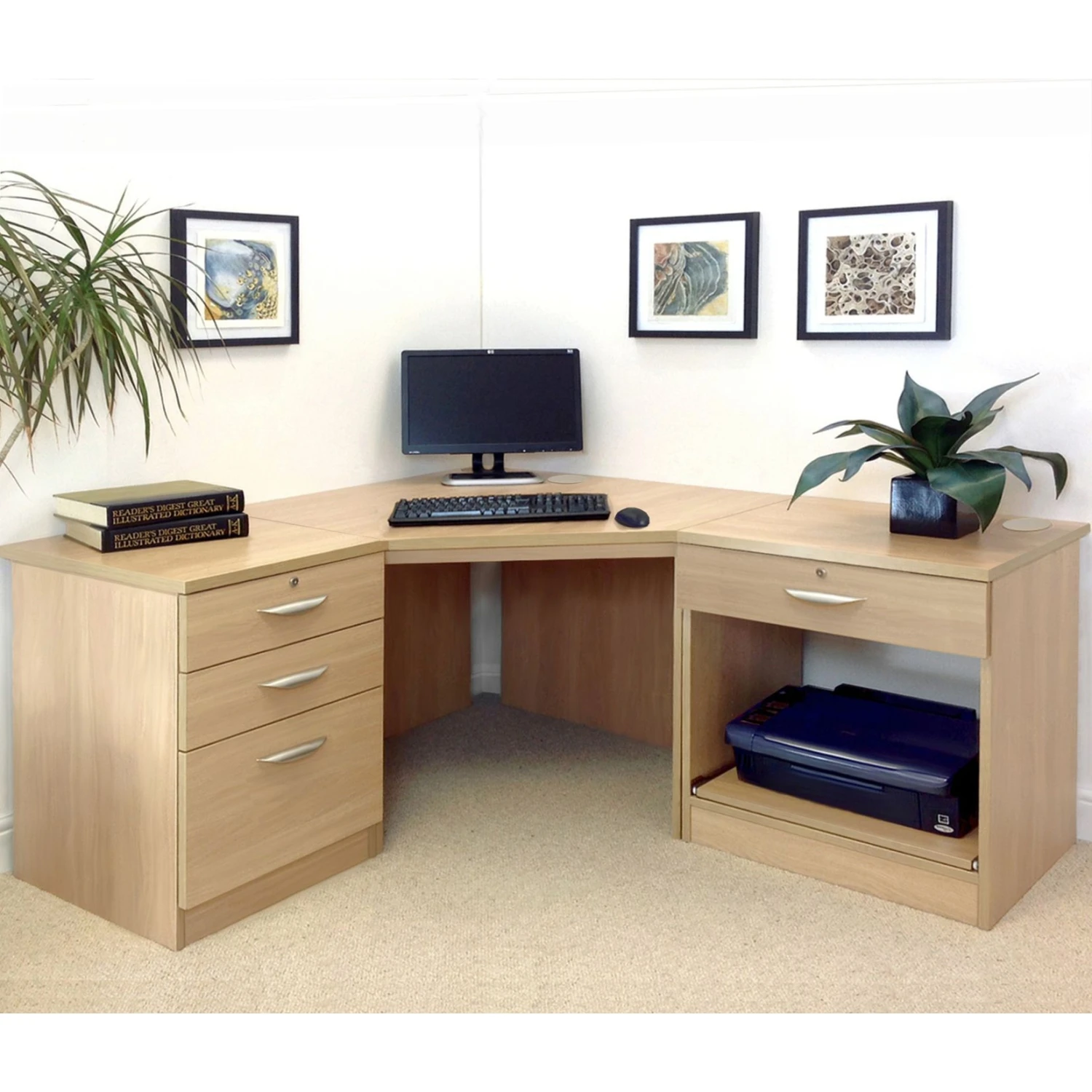 Agency Terra Home Office Compact Corner Desk 4 Agency Terra Home Office Compact Corner Desk - Image 2