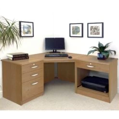 Agency Terra Home Office Compact Corner Desk 10 Agency Terra Home Office Compact Corner Desk -Office Comfort 113748
