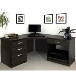 Agency Terra Home Office Compact Corner Desk