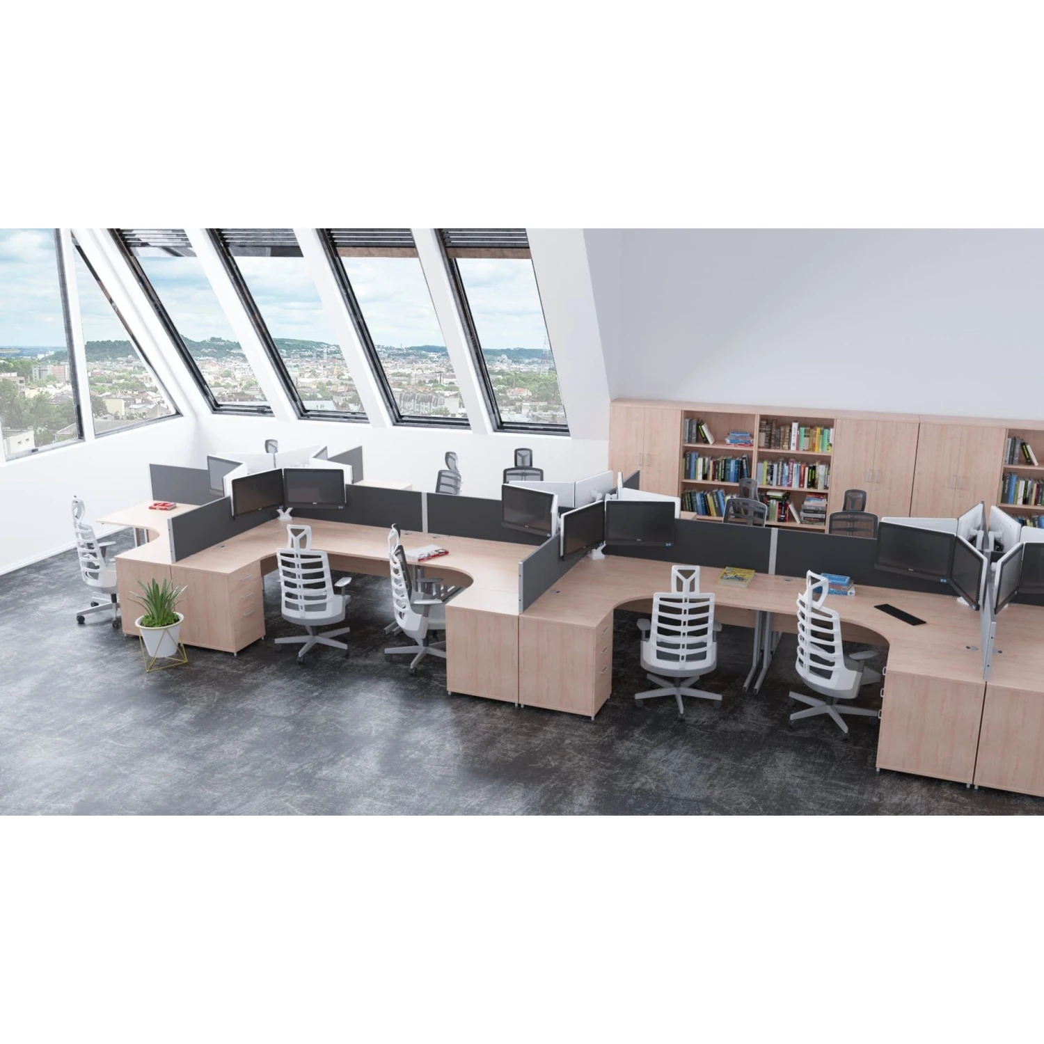 NEXT DAY InterAct Ergonomic Cantilever Desks 13 NEXT DAY InterAct Ergonomic Cantilever Desks - Image 11