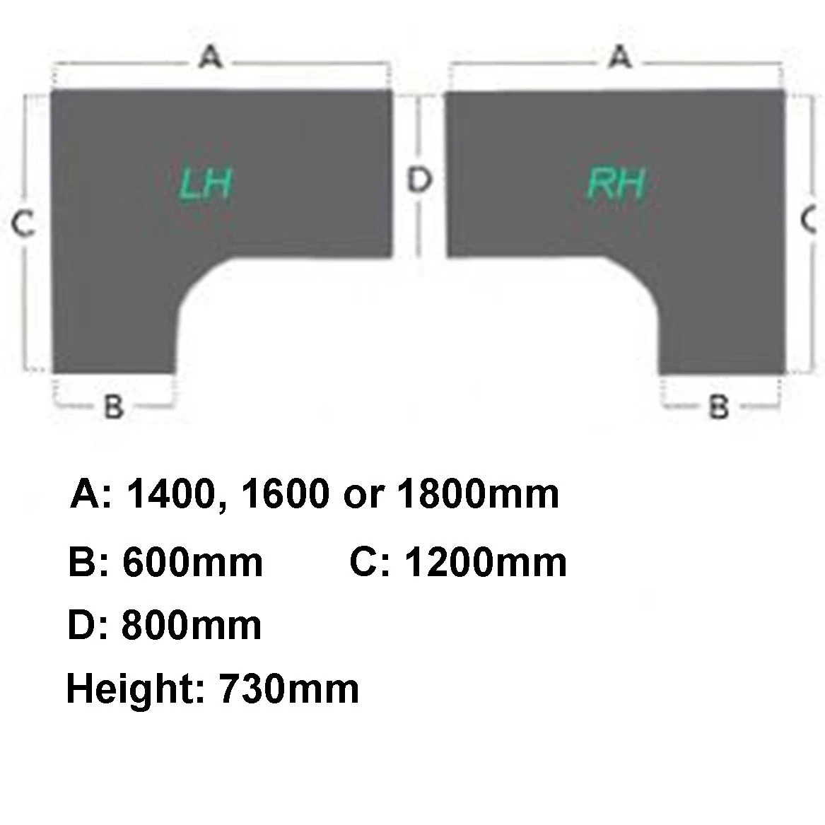 NEXT DAY InterAct Ergonomic Cantilever Desks 14 NEXT DAY InterAct Ergonomic Cantilever Desks - Image 12